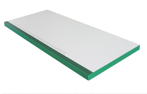 Straight edge PVC table